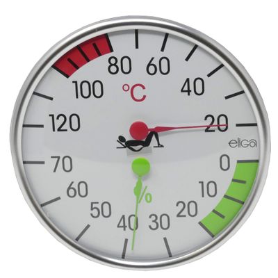Eliga Climate Meter (Thermo- and Hygrometer) 128 mm, 386 g