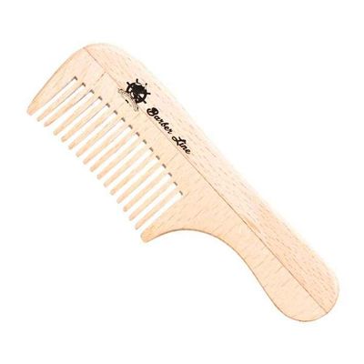 EUROSTIL WOOD COMB HANDLE 10 CM BEARD - BIGOTE 1UN