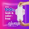 Always Radiant Pads with Wings, Scented (Pack of 4) view 4