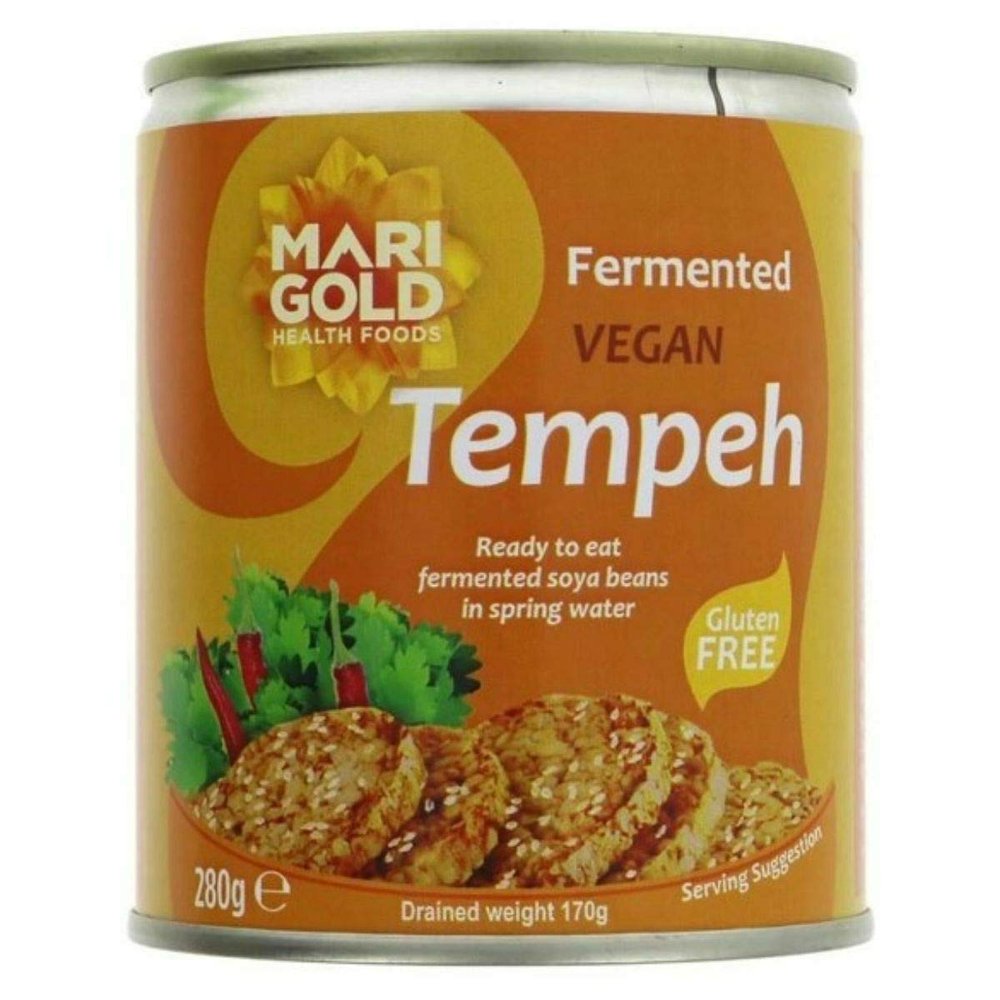 Marigold Vegan Tempeh Slices 280 grams 6 Pack