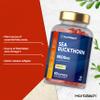 Sea Buckthorn Oil Capsules 9600mg | High Strength Vegan Supplement | Source of Omega 7 Essential Fatty Acids | 60 Count | by Horbaach view 2