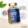Pumpkin Seed Oil Capsules 3000mg | 60% Omega 6 Linoleic & 9 Oleic Essential Fatty Acids | 100% Cold-Pressed Supplement | 200 Softgels | by Horbaach view 4