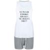 Flox Creative Grey Pyjama Set Medium Fan of Oranges Especially Chocolate Variety view 1