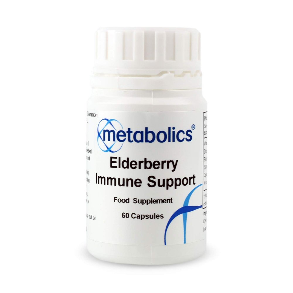 Elderberry Immune Support Supplement- Vitamin C, Elderberry Extract, Zinc & NAC | Supports A Healthy Immune System | Protection of Cells &, Reducing Tiredness & Fatigue