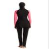FOKULUNDA New Muslim Swimwear Islamic Swimsuit For Women Bikini Beachwear Full Coverage Conservative Swimwear Hijab Tankinis (Small, CB) view 3