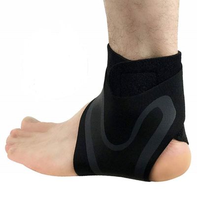 1 Pair Ankle Support Breathable Neoprene Compression Ankle Brace for Men and Women, Elastic Sprain Foot Sleeve for Sports Protect, Arthritis, Plantar Fasciitis