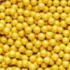 10mm Edible Chocolate Balls Cake or Cupcake Decoration Sprinkles (Gold, 30g) view 1