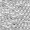 10mm Edible Chocolate Balls Cake or Cupcake Decoration Sprinkles (Silver, 30g) view 1