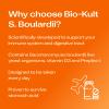 Bio-Kult S. Boulardii + Vitamin D3 Saccharomyces Boulardii Yeast with Preplex Prebiotics for Gut & Immune Support Resilient Live Yeast Culture Suitable for Travel & Antibiotics 30 Capsules view 2