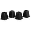 Aidapt Bed, Chair and Furniture Robust Height Raisers (Risers) Increasing Height by 150mm (6") with Extra Wide Base for Stability view 1