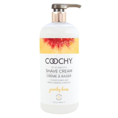 Coochy Oh So Smooth Shave Cream - Peachy Keen 32 Fl Oz