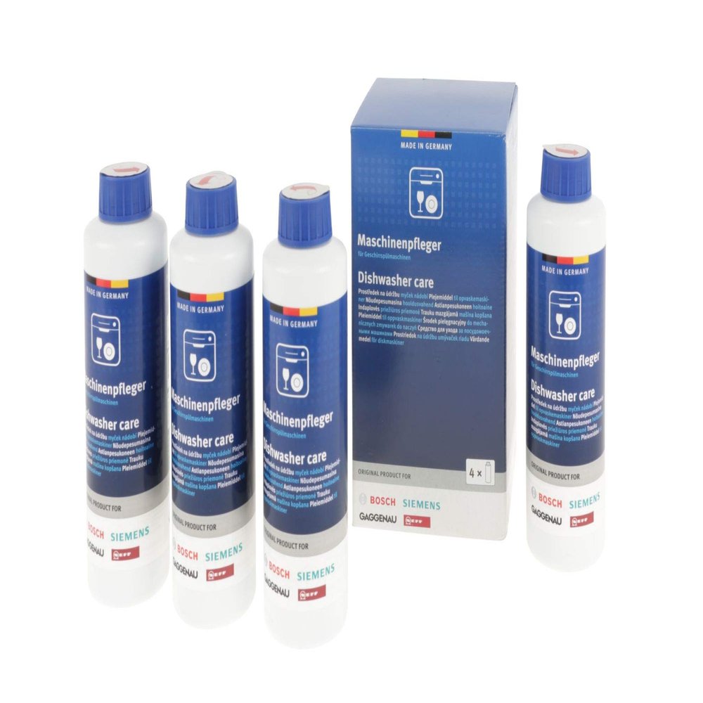 DISHWASHER CLEANER BOSCH SIEMENS NEFF GAGGENAU BOTTLES 4 X 250 ml
