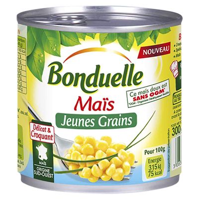 French Delicious Young Grain Corn, Bonduelle - 3x150g