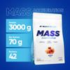 ALLNUTRITION Mass Acceleration Gainer Food Supplement - Carbohydrate and Animal Protein Powder for Bodybuilding & Performance Boost - Gluten Free - 3000g - Caramel view 4