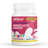 Milkaid Junior Lactase Enzyme Chewable Tablets for Lactose Intolerance Relief, Prevents Gas, Bloating & Diarrhoea, Fast Acting Dairy Digestive Supplement, Gluten Free & Vegan, 60 Count view 1