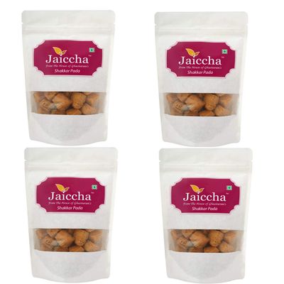 Jaiccha Ghasitaram Pack of 4 Shakkar Pada 150 GMS in Green Paper Pouch
