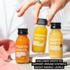 Fighter Shots Ginger Turmeric Shots (12x60ml) | Reduces Bloating | Boosts Immunity | 100% Natural | Perfect Morning/Post Workout Pick Me Up | No Preservatives | Fresh and Fiery Turmeric Shots view 2