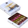 Cerez Pazari Turkish Delight Assorted Gourmet Candy Dessert Gift Box for Christmas, Easter, Mothers Day, Birthday Fantastic Rose, Pomegranate, Strawberry Flavor Experience with Nuts 25 Pcs- 500g view 3