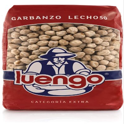 Luengo  Milky White Chickpea in packs of 1 kg