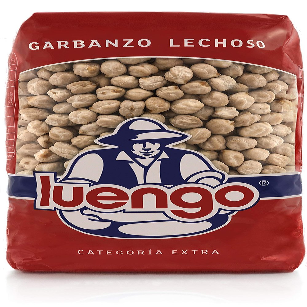 Luengo  Milky White Chickpea in packs of 1 kg