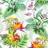 20 Napkins Tropical Beauty Patterned as Table Decoration with Leaves and Plants 33 x 33 cm view 1
