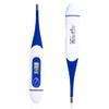 ECOSWAY New Electronic Digital Thermometer,Portable Body Temperature Gauge,Flexible Tip Oral Mouth Underarm for Baby Child Adult view 2