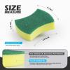 Kitchen Cleaning Sponges,24 Pack Eco Non-Scratch for Dish,Scrub Sponges view 2