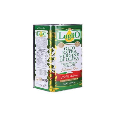 100% Italian Extra Virgin Olive Oil, Luglio Selezione Oro, 5L