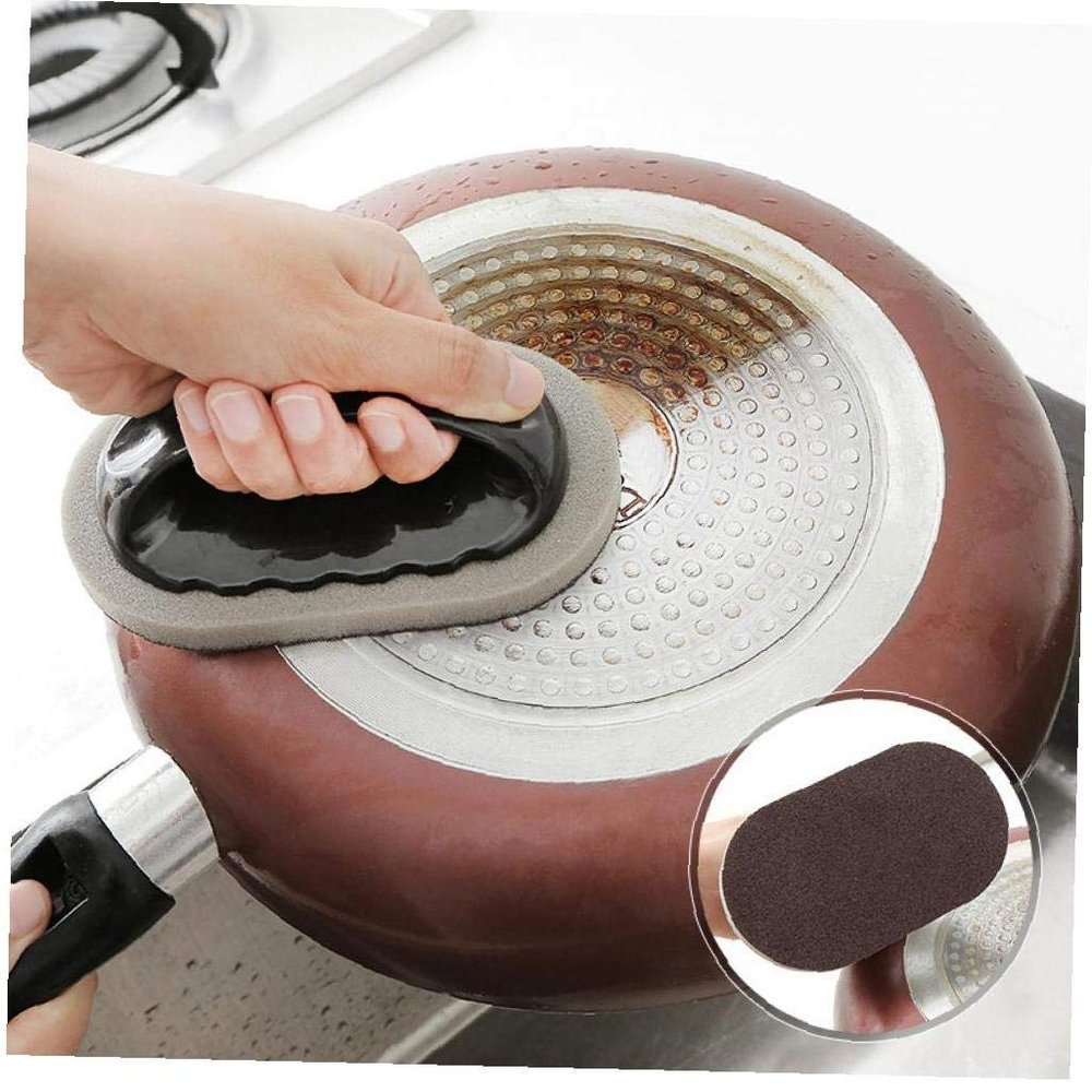 Casecover One-piece cleaning brush strong decontamination floor and handle sponge pot bath brush brick brush