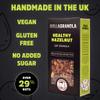Rollagranola - Healthy Hazelnut 3x400g Pack. 100% Natural, Made With Gluten Free Oats And Cinnamon. Suitable For A Vegan Diet With No Added Sugar. Handcrafted In The UK - 3x400g Pack view 3
