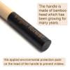 6 Pcs Biodegradable Bamboo Toothbrush, Natural Eco-Friendly BPA-Free Toothbrushes, Best Travel Wood Toothbrush Set for Sensitive Gums Multicolour-c view 3