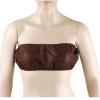 50 Pcs Beauty Salon Disposable Underwear Bra Travel Breast Wrap Summer Beauty Salon Special Bodice Breathable 50 (Brown) view 1
