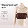 50 Pcs Beauty Salon Disposable Underwear Bra Travel Breast Wrap Summer Beauty Salon Special Bodice Breathable 50 (Brown) view 2