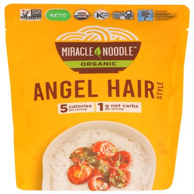 Miracle Noodle, Noodle Ready Angel Hair, 6 Ounce