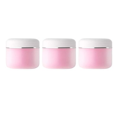 Beaupretty 3pcs Face Box Cosmetics Container Ointment Box Double-layer for Makeups Travel Use at Home Trip