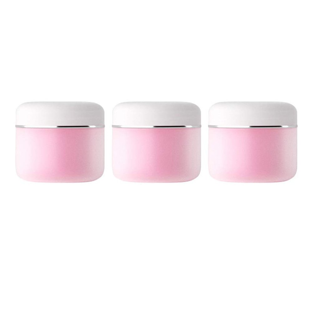 Beaupretty 3pcs Face Box Cosmetics Container Ointment Box Double-layer for Makeups Travel Use at Home Trip