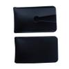 2 Pieces Lightweight Leather Double Edge Razor Head Sleeve Protective Case to Fit Most Safety Razor Heads Great for Traveling Professional Barbers (Black) view 1