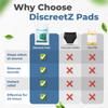 High Absorption Bad Gas Eliminators! Smell & Sound Charcoal Pads. Loud, Smelly Flatulence Solution. Gas Odor & Noise Eliminator, Absorber, Deodorizer, Neutralizer, Filter, Silencer, Anti-Gag Gift P-5 view 4