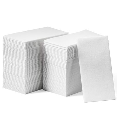 1000-Pack Disposable Guest Towel Paper Napkin - Disposable Cloth-Like Guest Towels - Made in USA, Soft and Absorbent Tissue Paper for Kitchen, Bathroom, Party, Wedding, Or Event