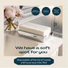 1000-Pack Disposable Guest Towel Paper Napkin - Disposable Cloth-Like Guest Towels - Made in USA, Soft and Absorbent Tissue Paper for Kitchen, Bathroom, Party, Wedding, Or Event view 2