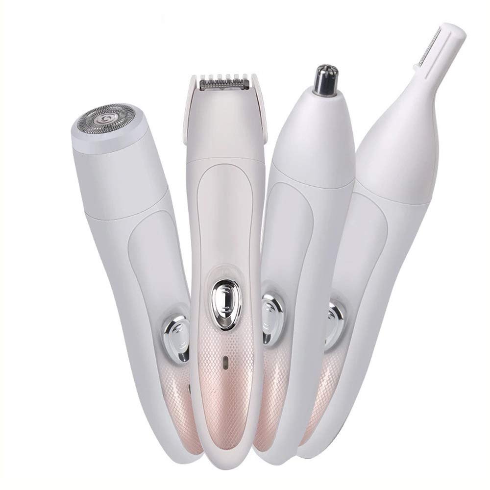 C-JT mini, Four-in-one Multifunctional Ladies Shaver,Hair Clipper,Rechargeable Nose Hair Clipper,Replaceable Cutter Head,unisex,home
