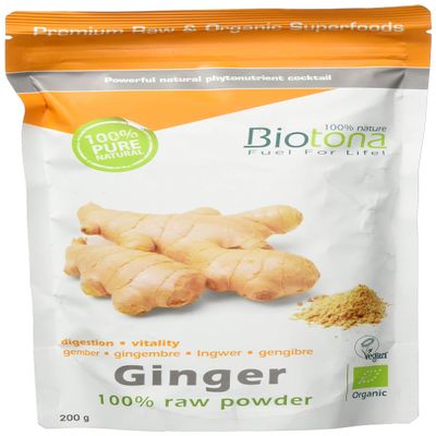 Biotone Powder Ginger(Ginger Raw Powder 200G) 200G 300g