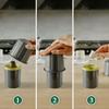 Dualit EcoPress Aluminium Coffee Capsule Recycling Tool Nespresso Compatible Recycler - Premium Eco Friendly Tool Nespresso Capsules & Coffee Grounds. view 3