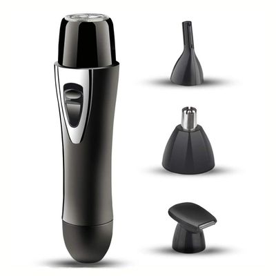 C-JT mini, Ladies Shavers,4-in-1 Beauty Instrument Electric Eyebrow Trimmer,Lipstick-shaped Epilator Set,fast And Time-saving,Take It With You,for Women,home (Color : Black, Size : Usb)