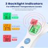 Forehead Thermometer for Adults Kids, No-Touch Infrared LCD Display Digital Baby Thermometers Body Temperature Thermometer view 3