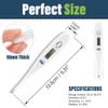 Temperature Thermometer for Adults Kids and Children - Fast and Accurate Easy to Use Body and Oral Thermometer with Fever Alarm Child view 3