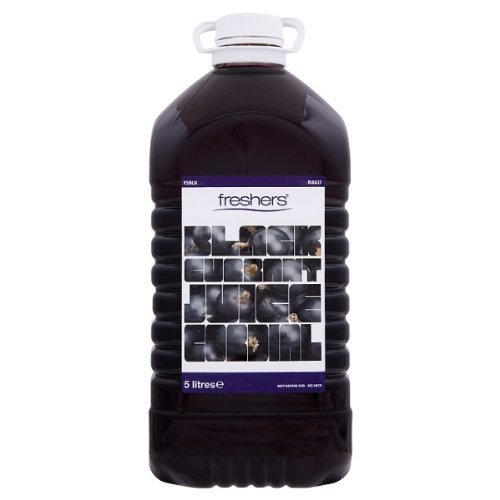 Freshers Blackcurrant Squash Drink No Added Sugar 5 Litre
