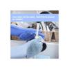 1Pair Gloves Kitchen Silicone Cleaning Gloves Magic Silicone Dish Washing Glove for Household Scrubber Rubber Kitchen Clean Tool,blue view 4