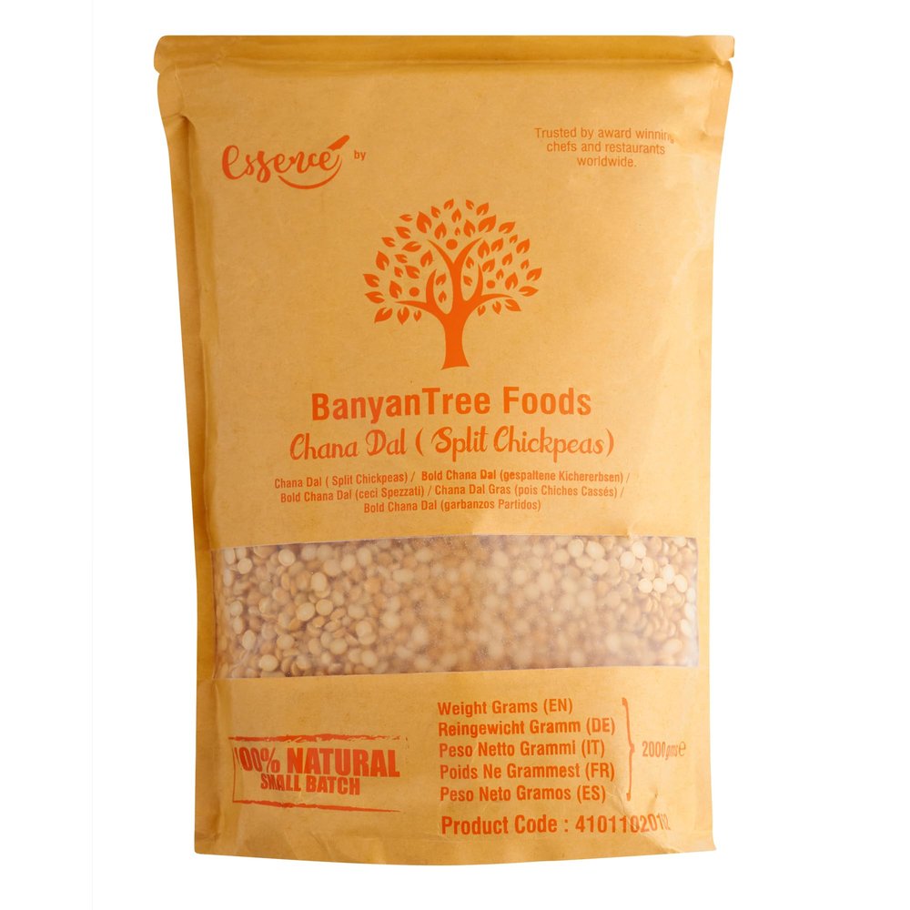 BanyanTree Foods Chana Dal (Split Chick Pea Lentil) 2kg~All Natural, Indian Origin