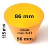 P-D-W 4 x Toothbrush Cups 400 ml Teeth Cleaning Braces Teeth Cleaning  Red  Blue  Orange  Yellow  Hygiene Item view 4